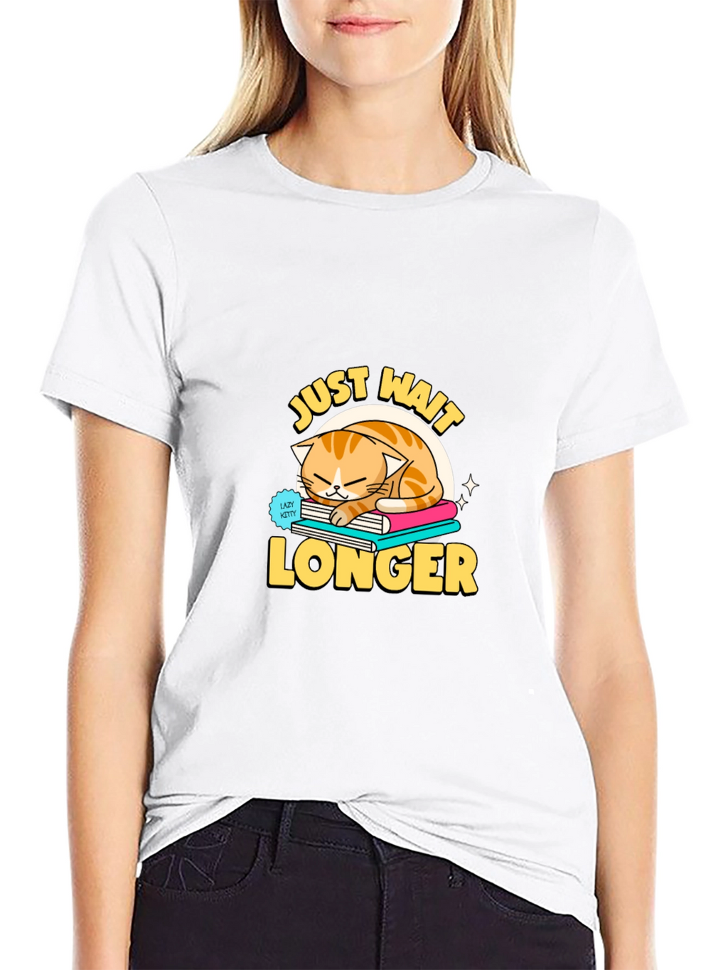 Just Wait Longer Cat Lover T-Shirt