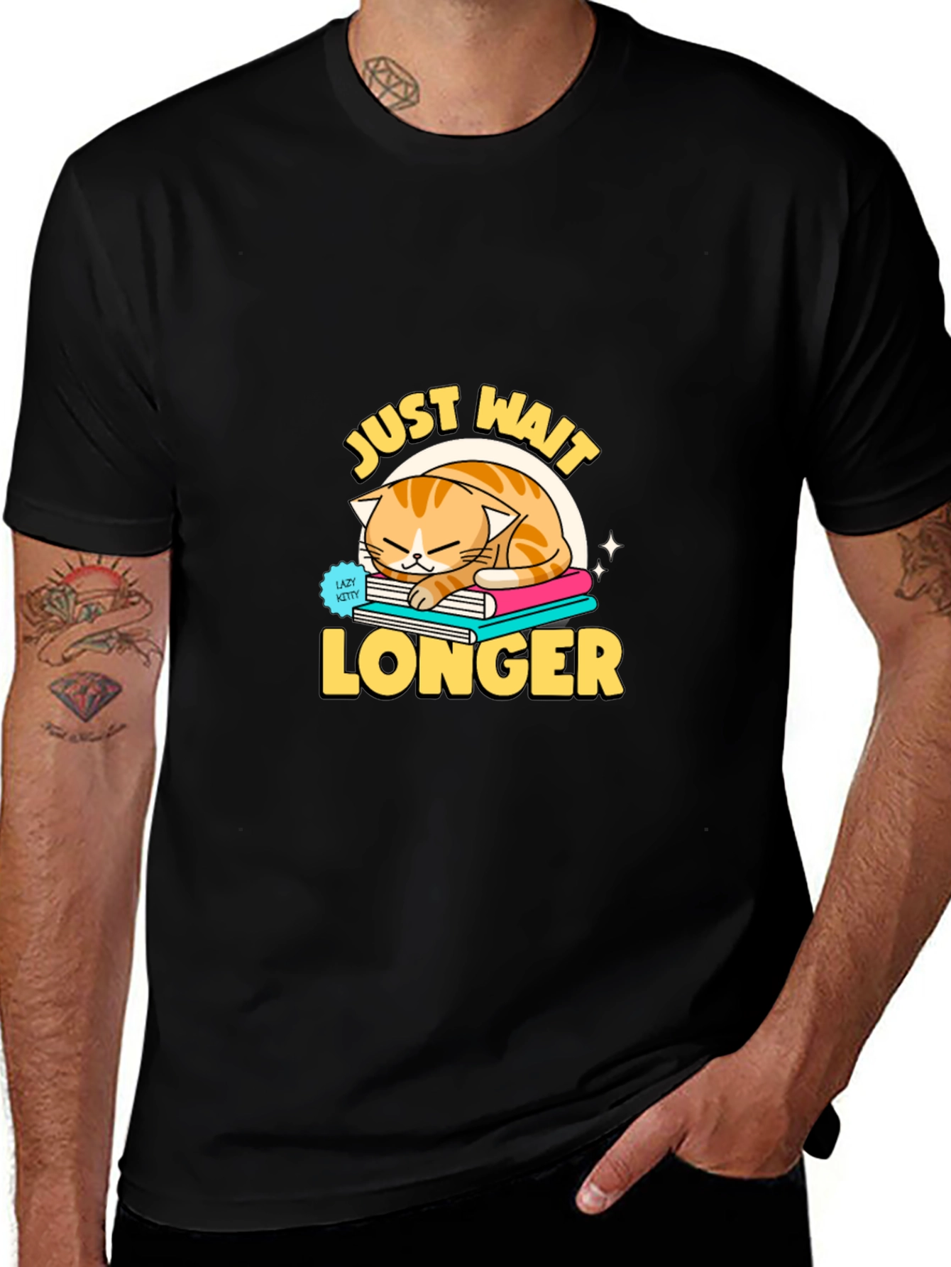 Just Wait Longer Cat Lover T-Shirt