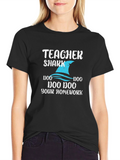 Teacher Shark Doo Doo T-Shirt