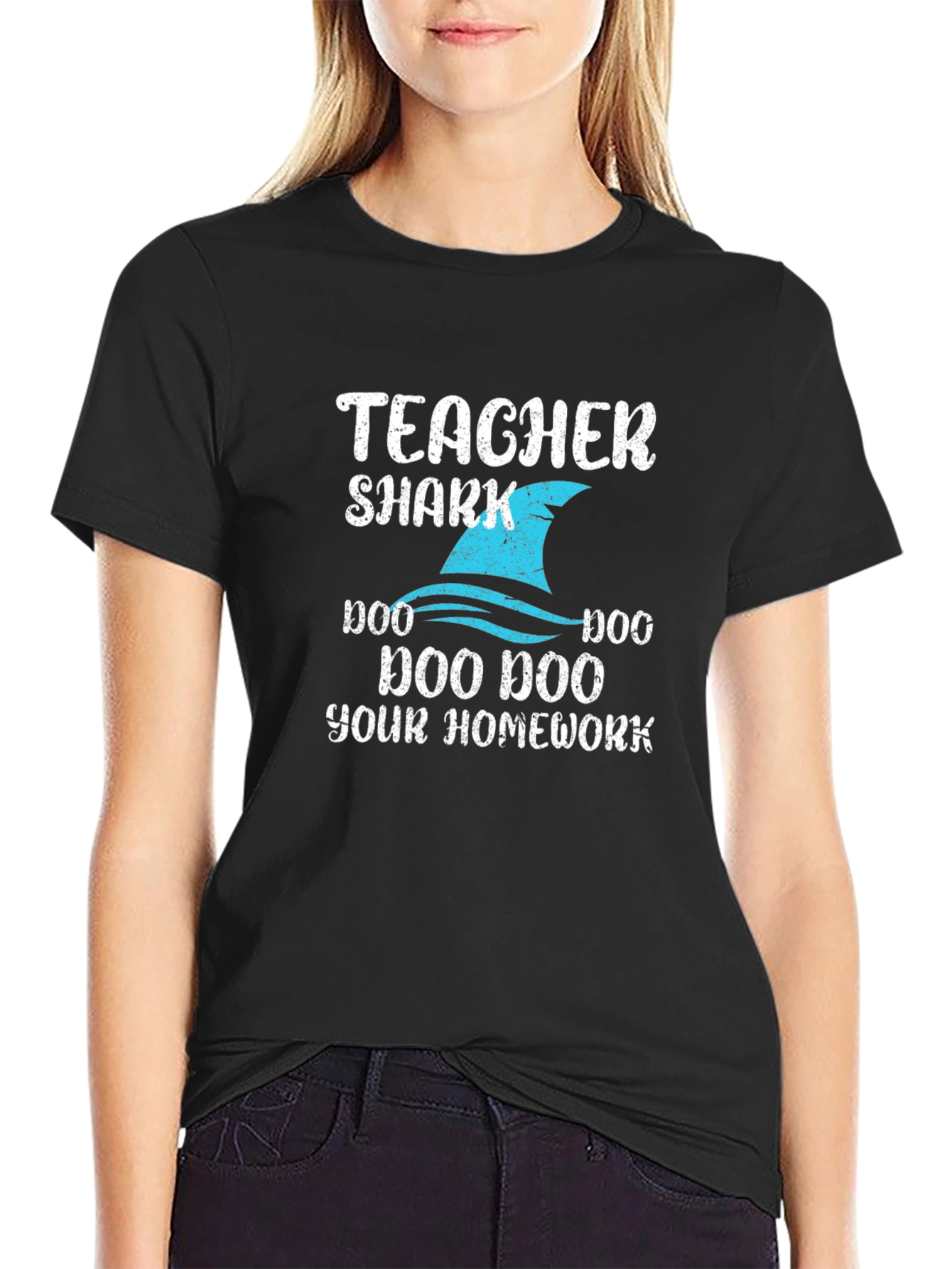 Teacher Shark Doo Doo T-Shirt