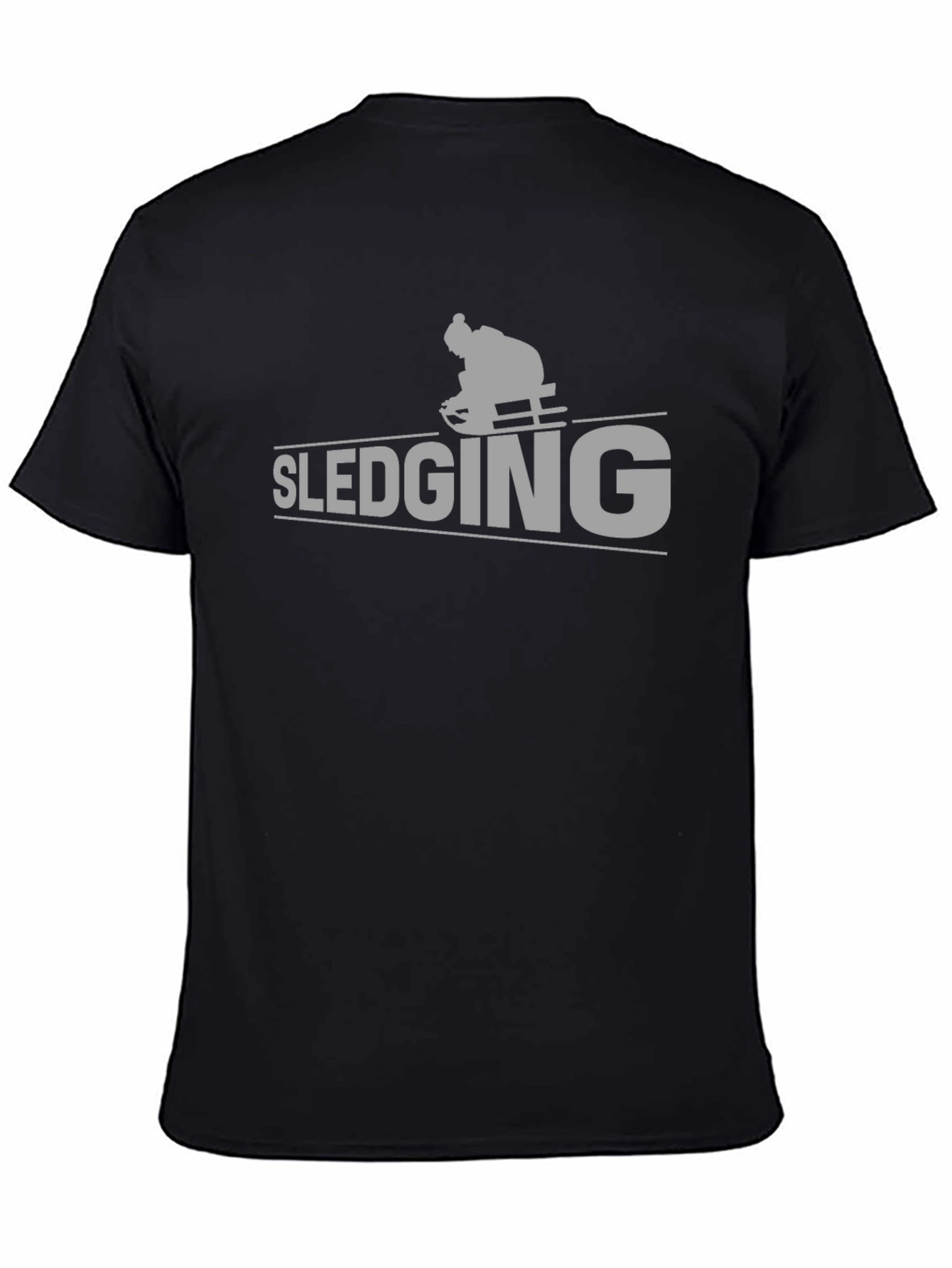 Sledging Graphic Tee - Winter Sport Shirt