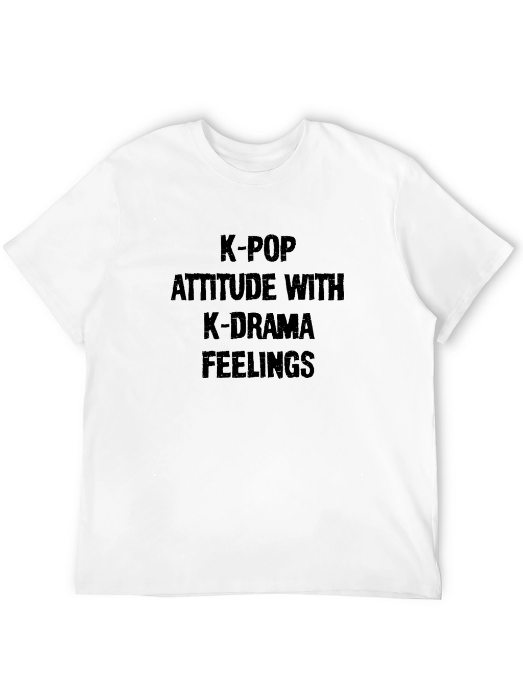 K-Pop & K-Drama Graphic Tee - Black
