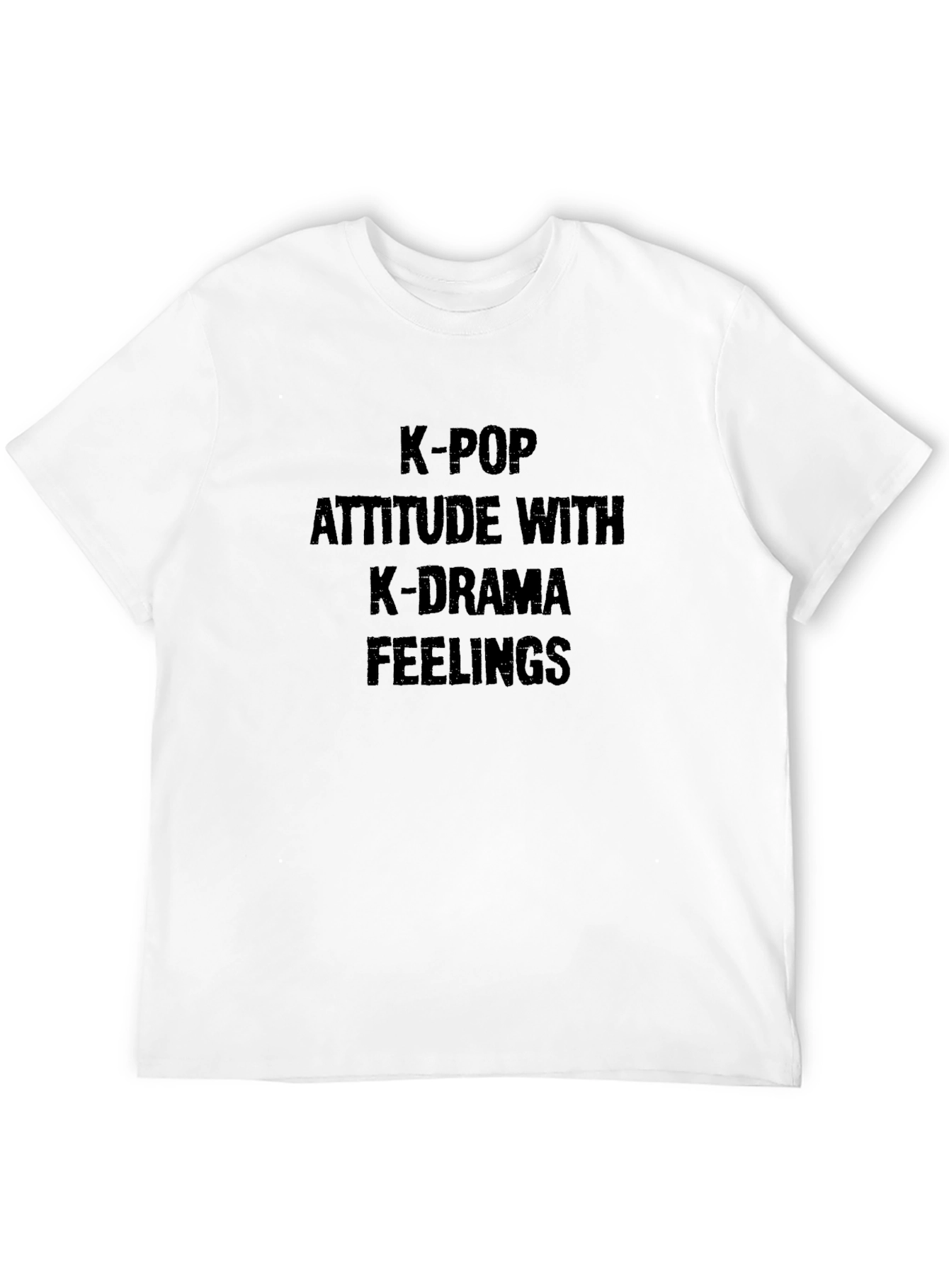 K-Pop & K-Drama Graphic Tee - Black