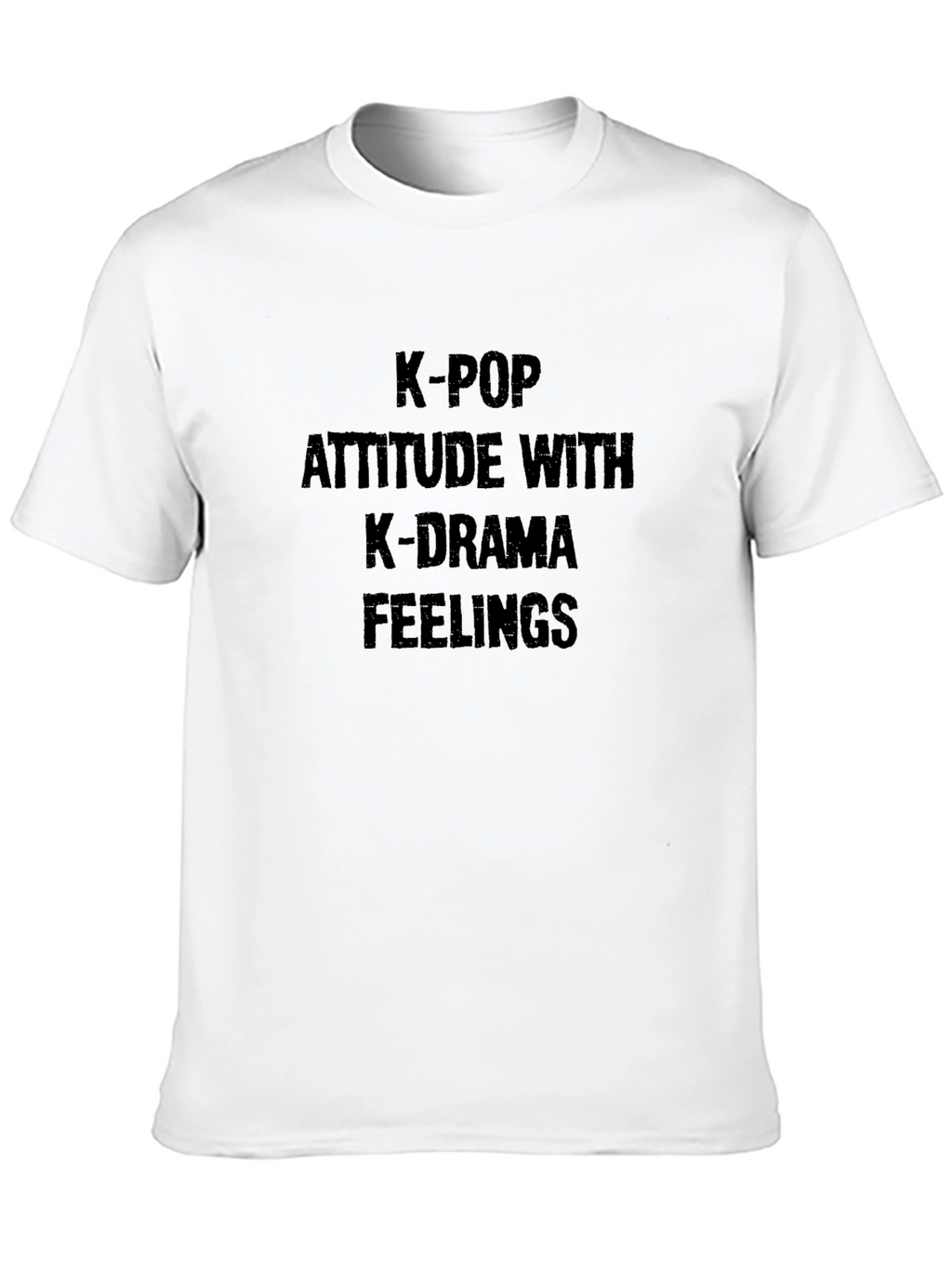 K-Pop & K-Drama Graphic Tee - Black