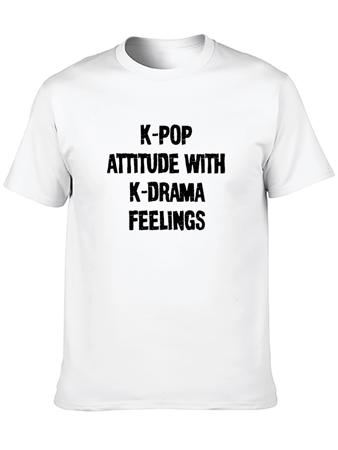 K-Pop & K-Drama Graphic Tee - Black