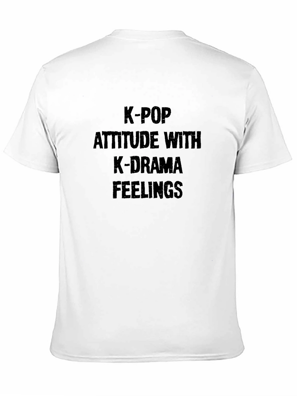 K-Pop & K-Drama Graphic Tee - Black