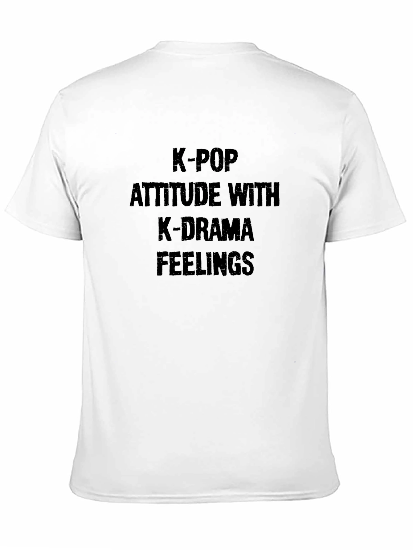 K-Pop & K-Drama Graphic Tee - Black