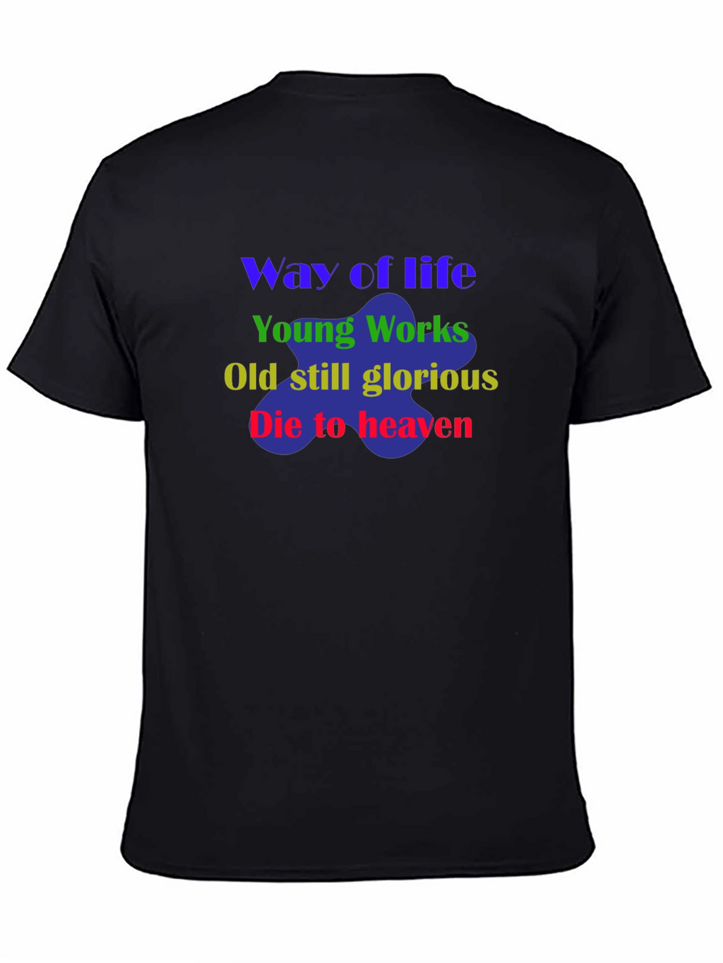 Way of Life Graphic Tee - Black T-Shirt