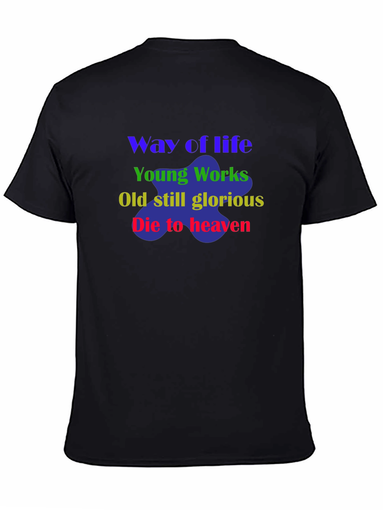 Way of Life Graphic Tee - Black T-Shirt