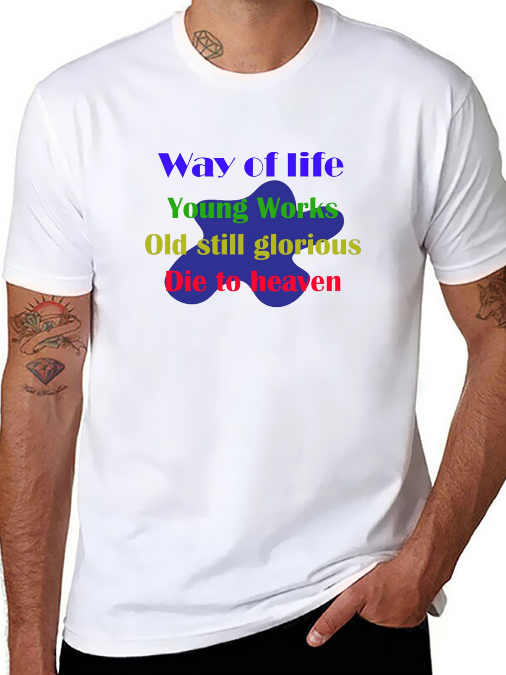 Way of Life Graphic Tee - Black T-Shirt