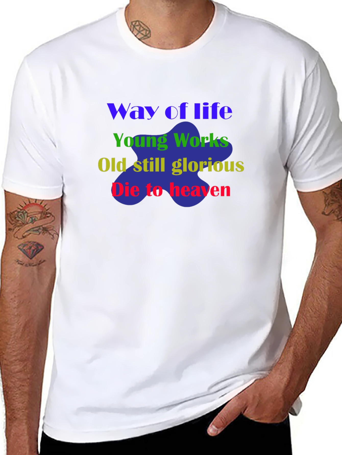 Way of Life Graphic Tee - Black T-Shirt