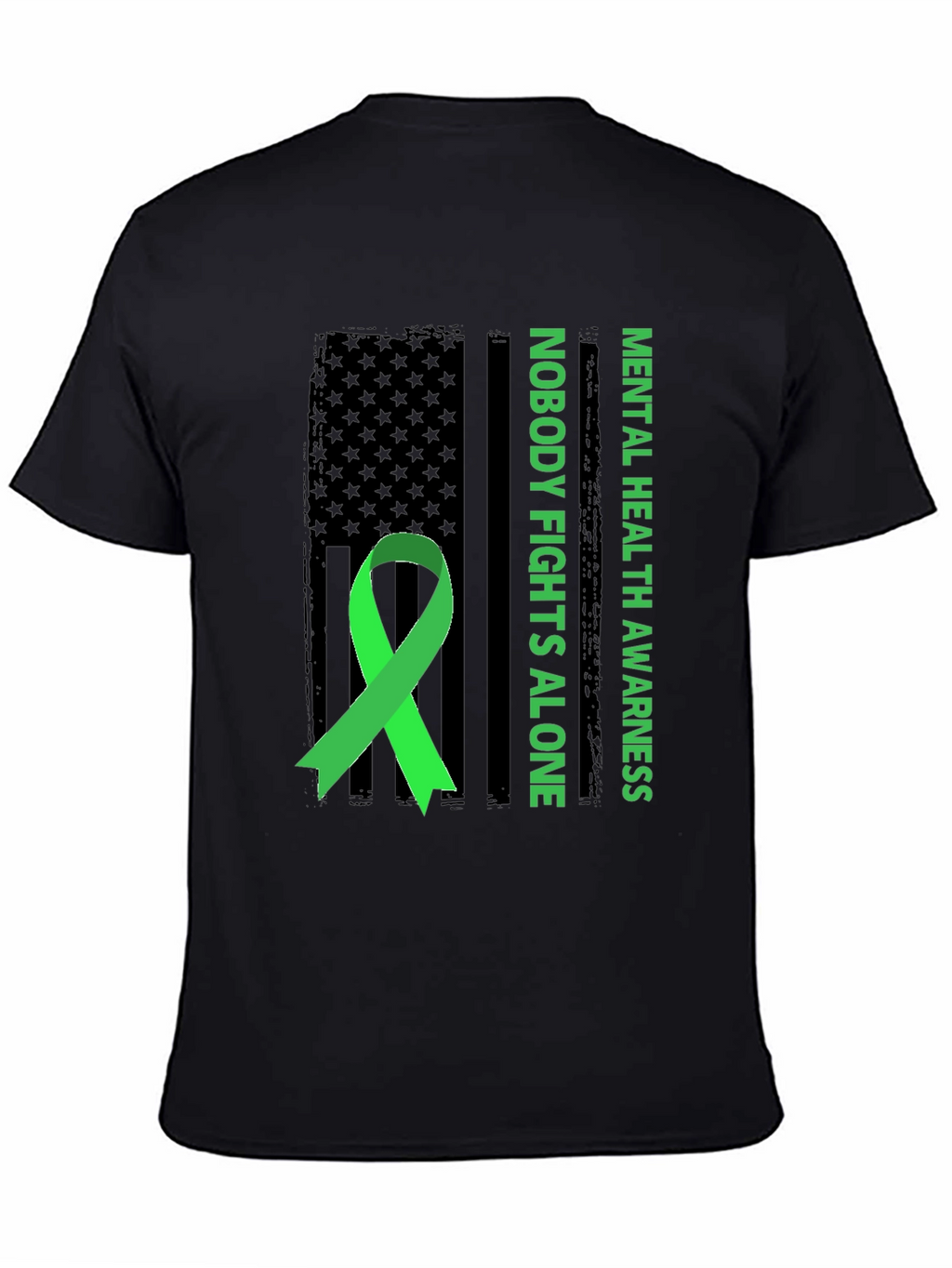 Mental Health Awareness Tee - Nobody Fights Alone