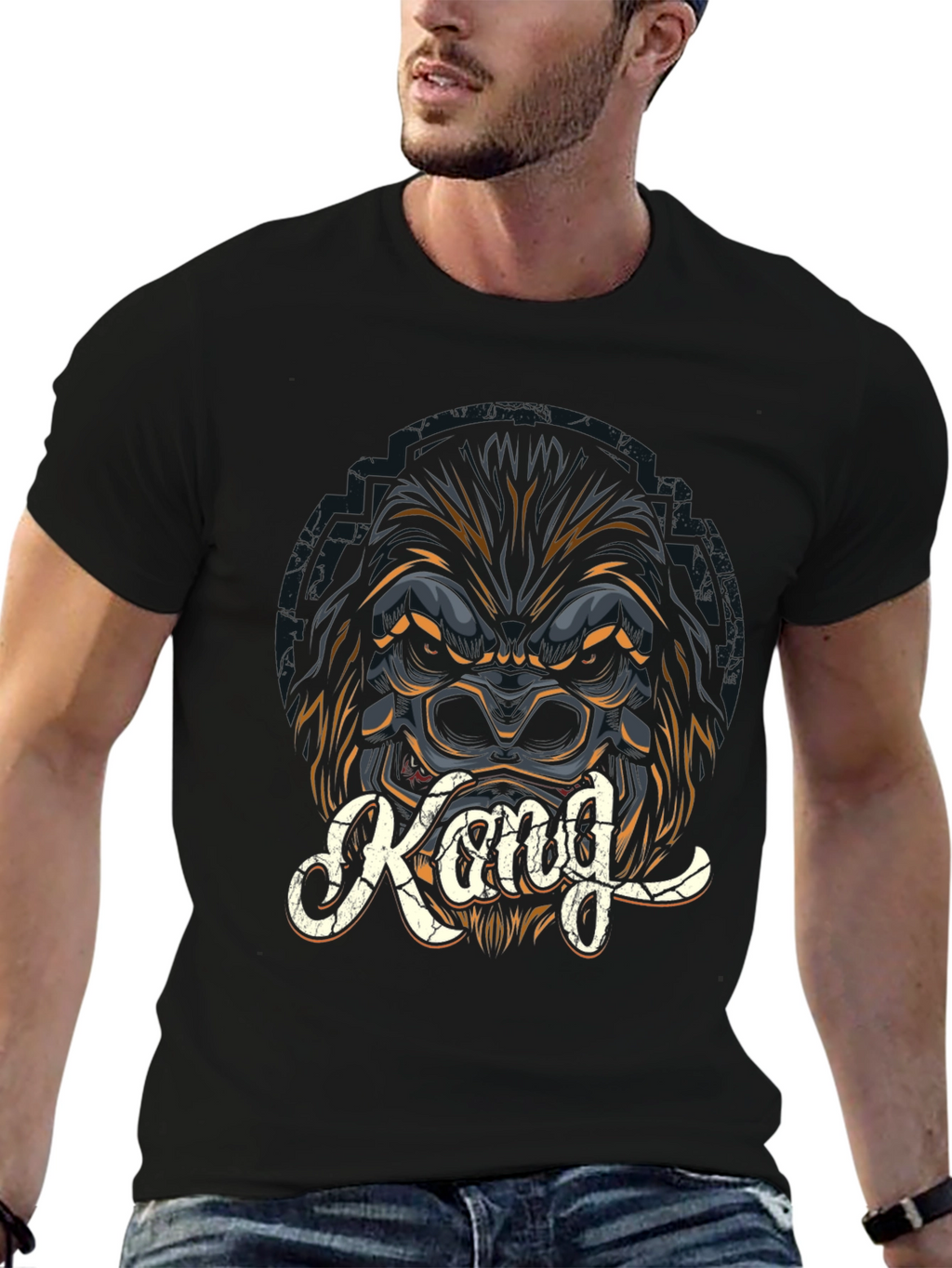Kong Graphic T-Shirt - Black