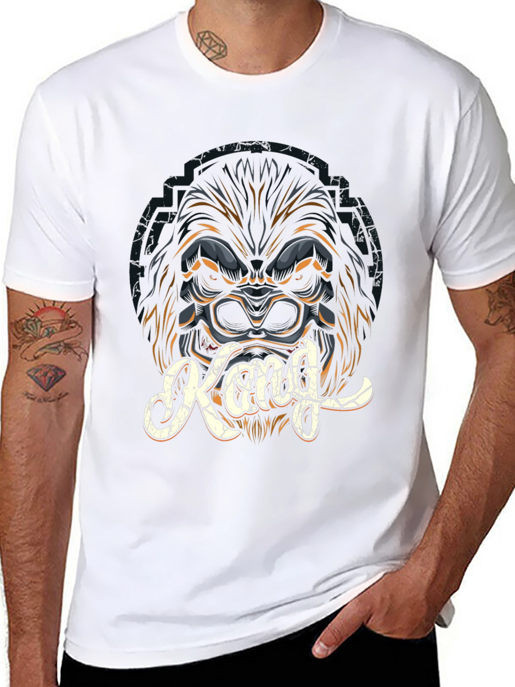 Kong Graphic T-Shirt - Black