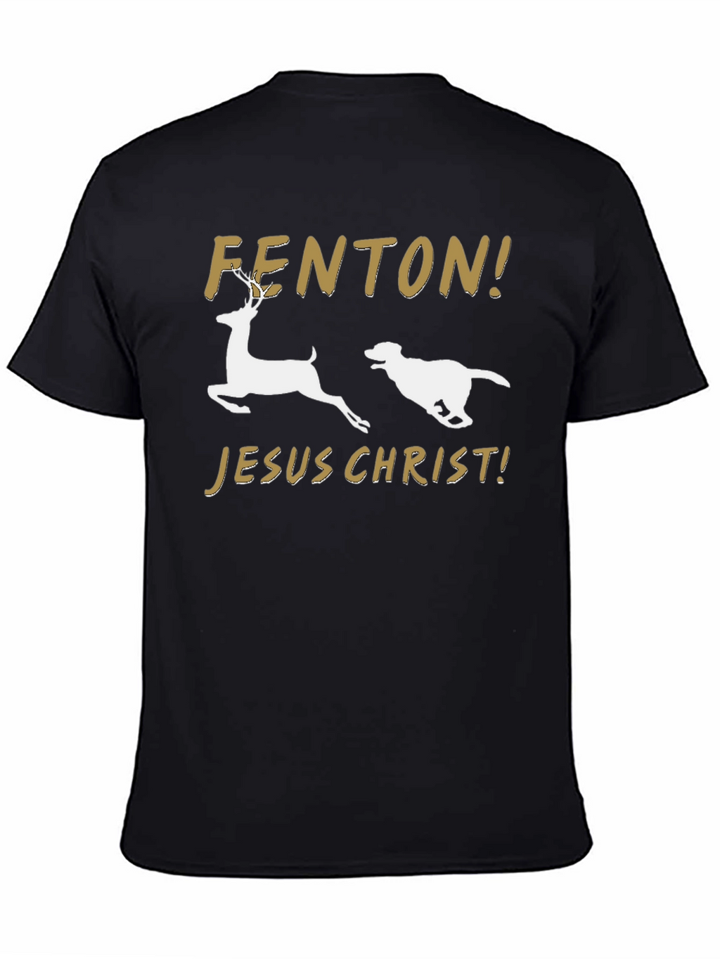 FENTON! JESUS CHRIST! T-Shirt – Funny Viral Dog Tee