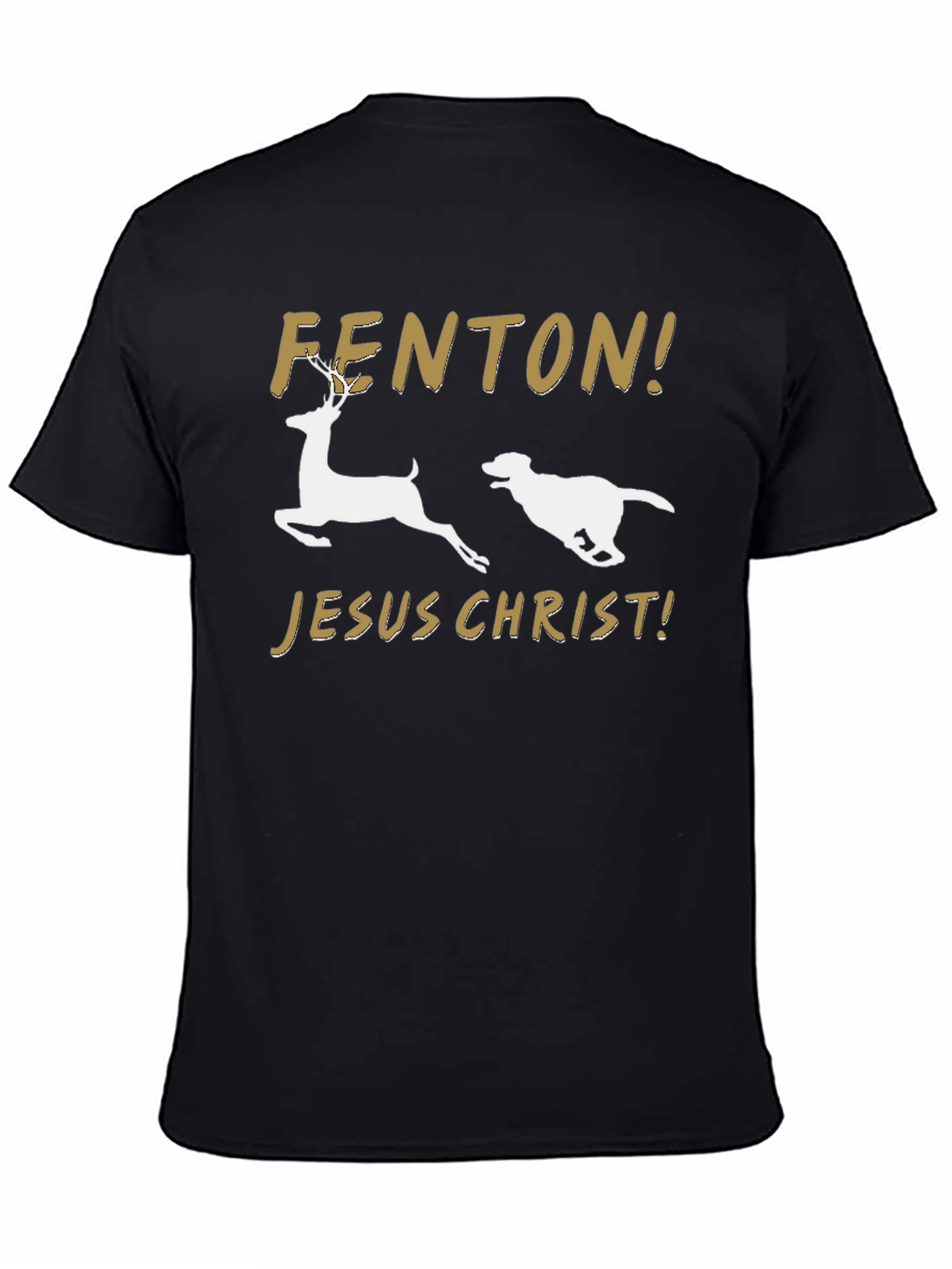 FENTON! JESUS CHRIST! T-Shirt – Funny Viral Dog Tee