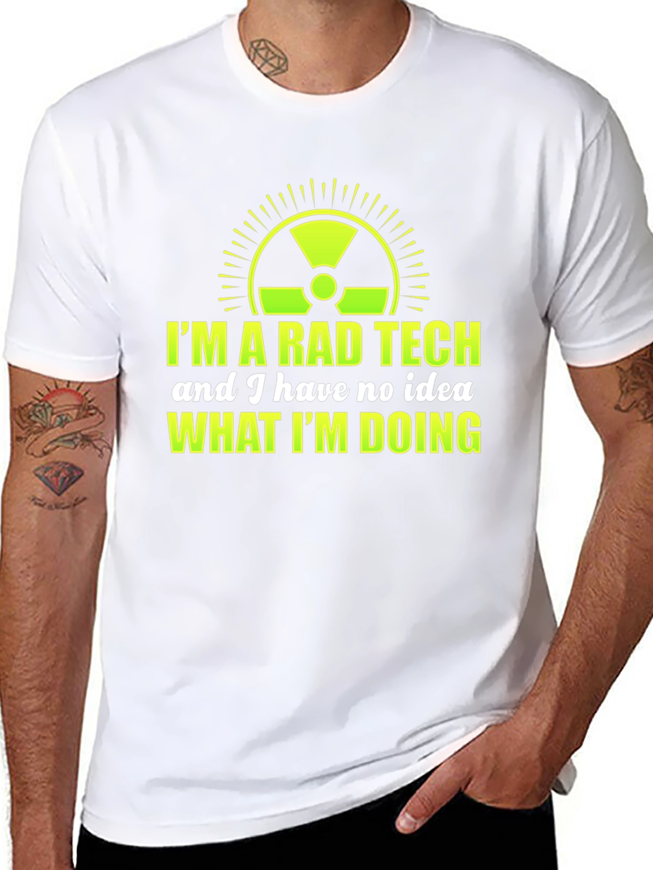 Rad Tech Graphic T-Shirt - Humorous Design
