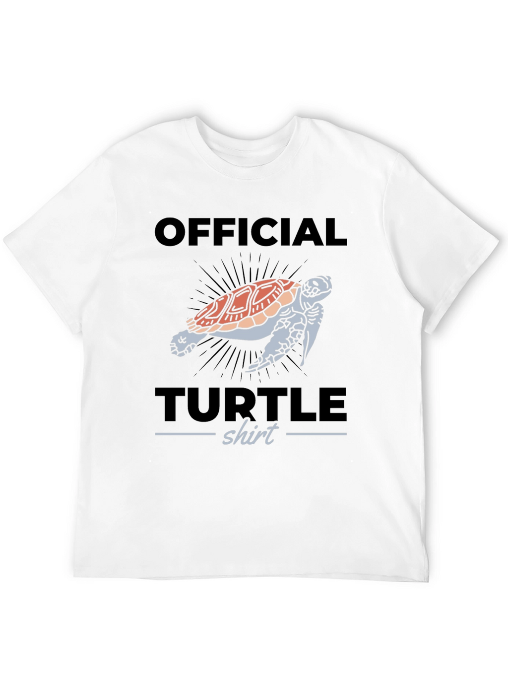 Official Turtle T-Shirt Fun Animal Tee