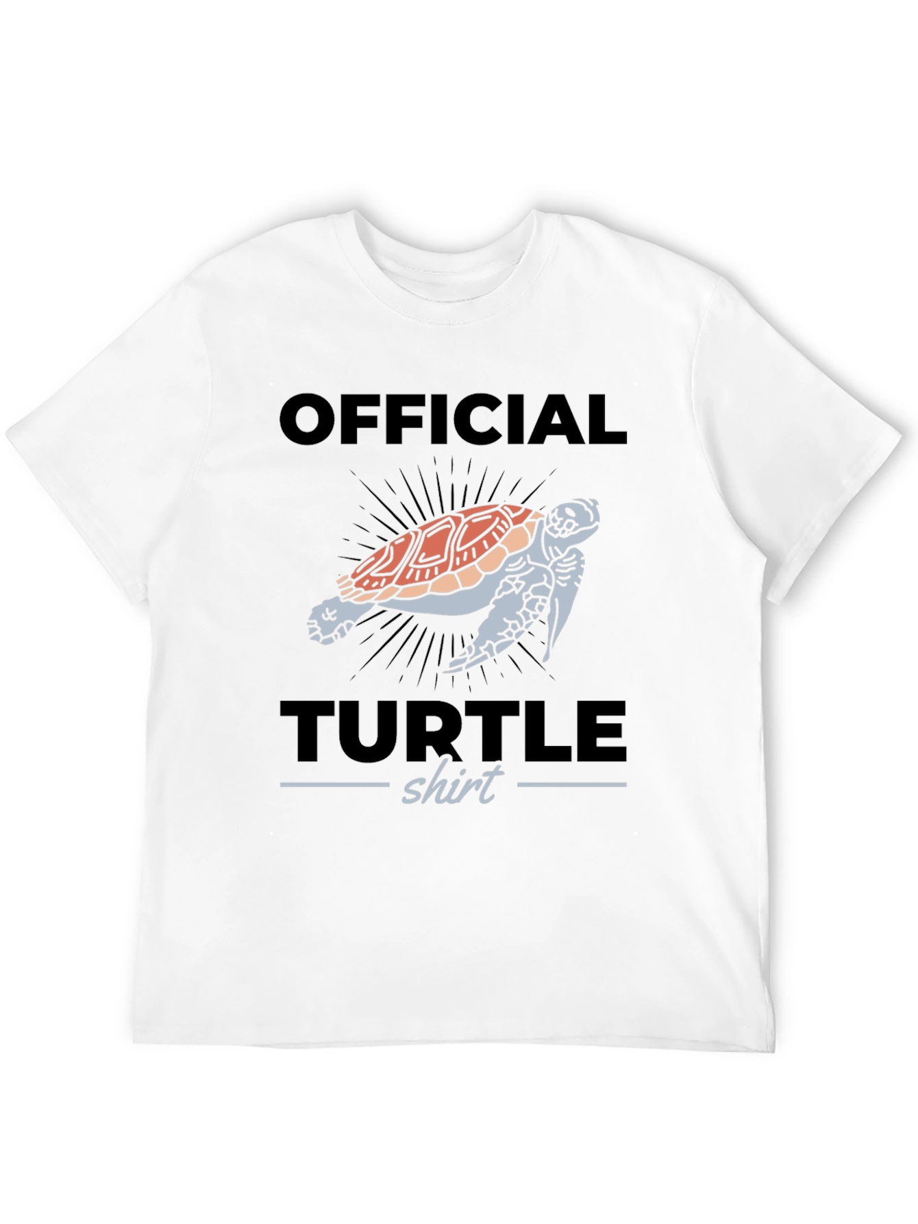 Official Turtle T-Shirt Fun Animal Tee