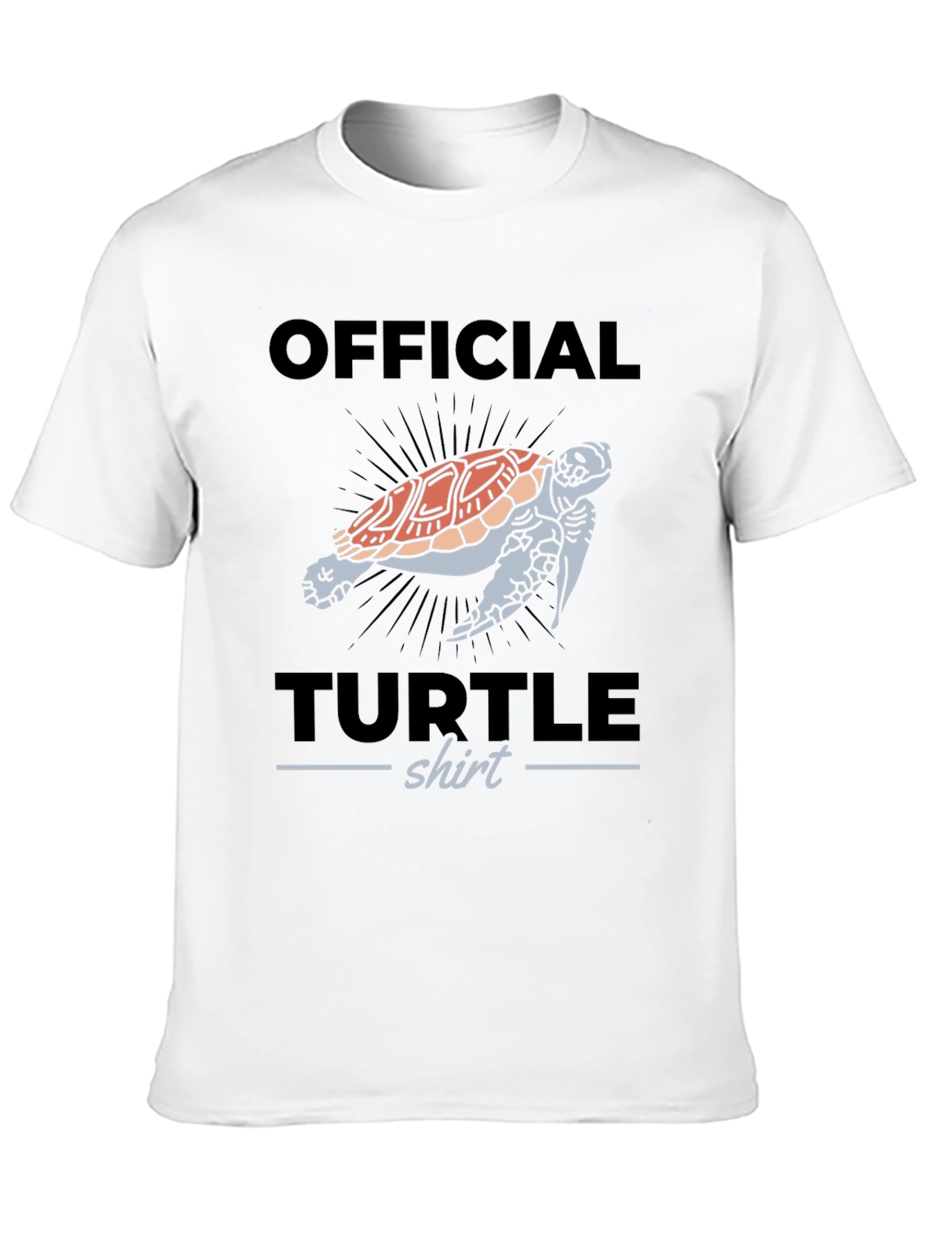 Official Turtle T-Shirt Fun Animal Tee