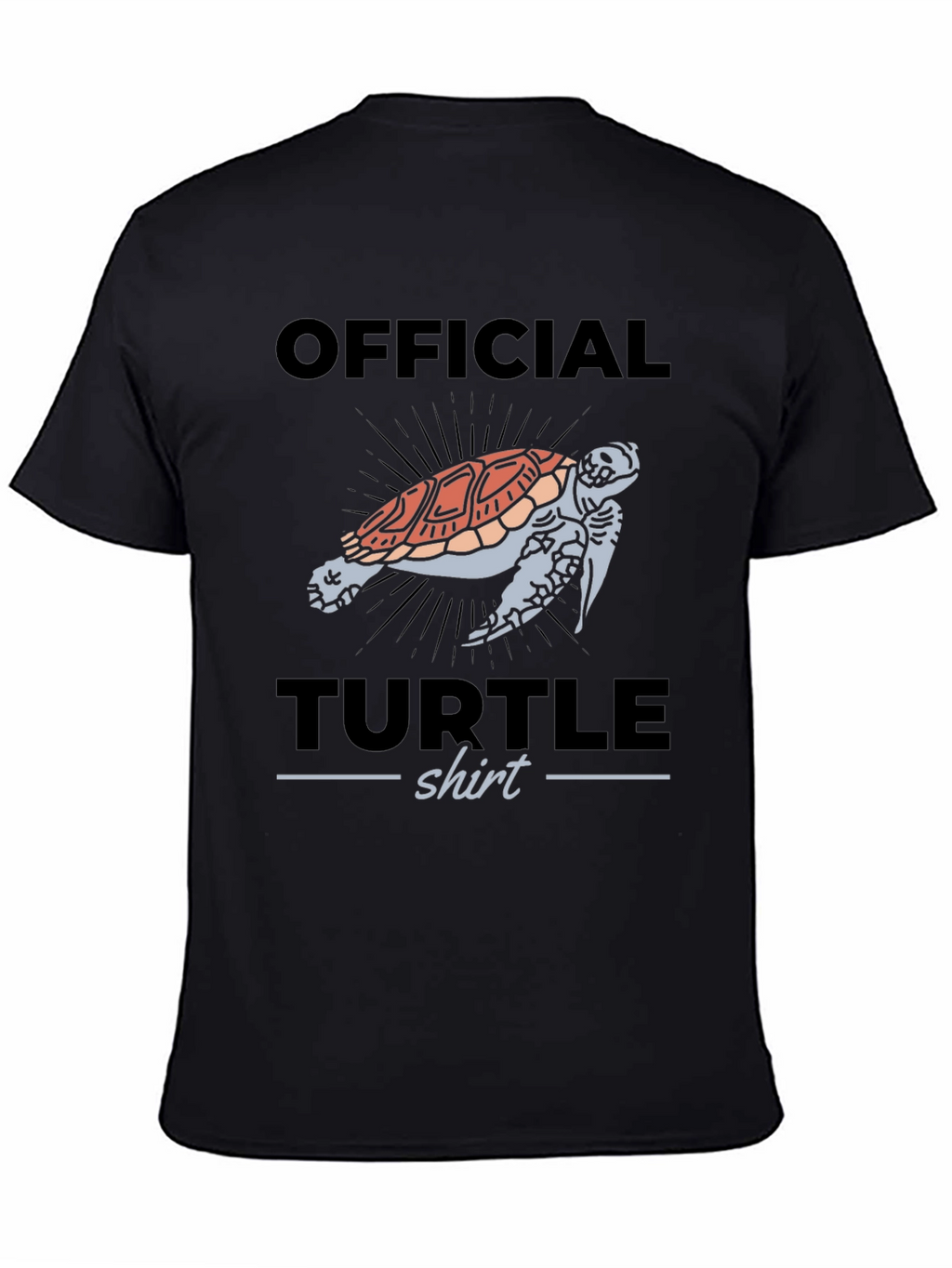 Official Turtle T-Shirt Fun Animal Tee