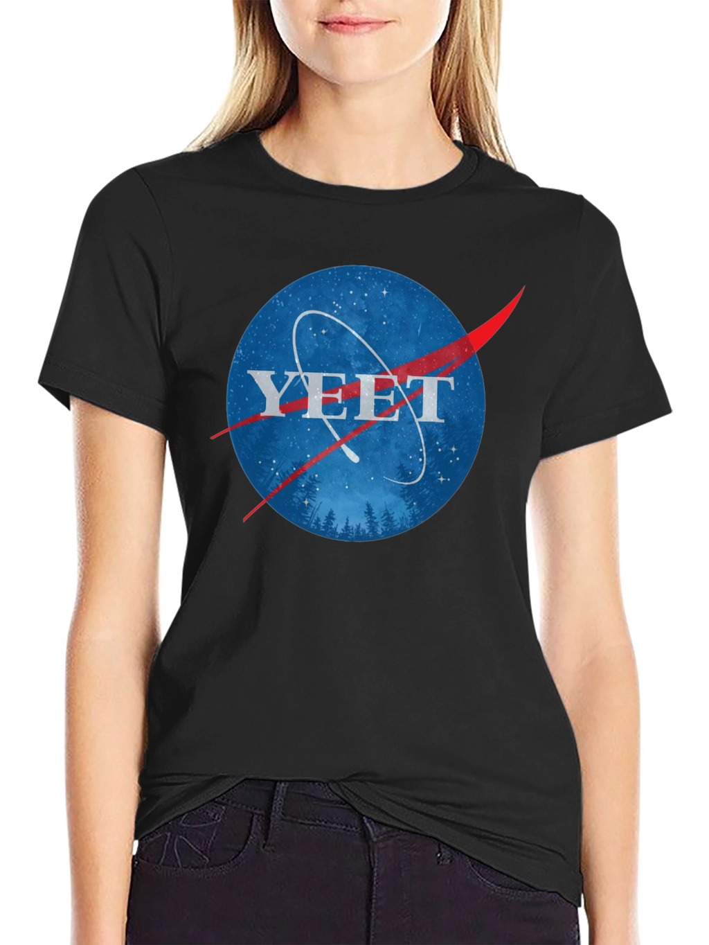 Yeet NASA Logo Graphic Tee