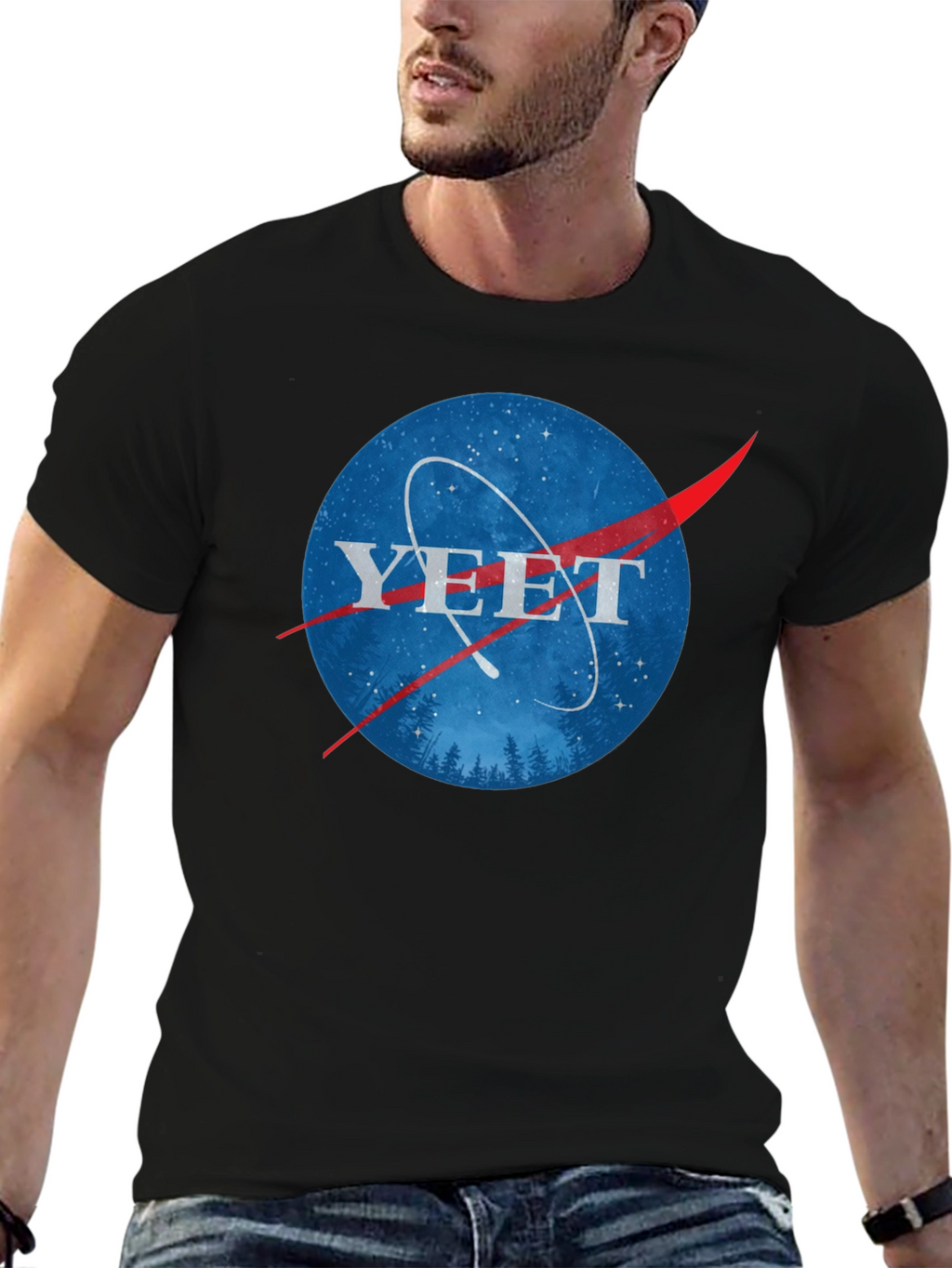 Yeet NASA Logo Graphic Tee