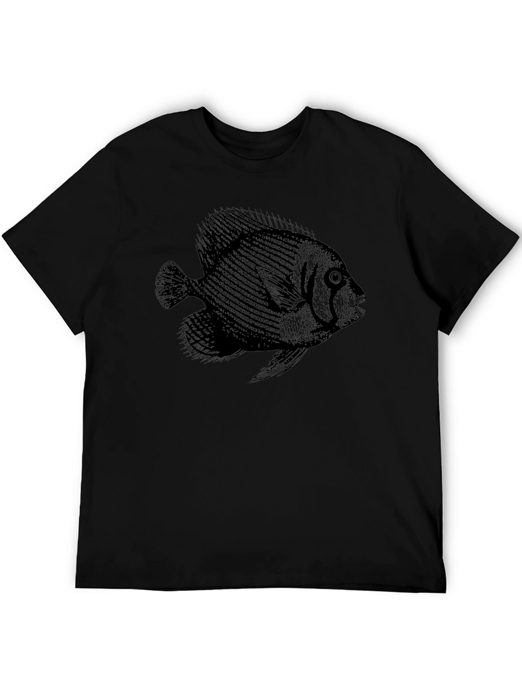 Black Fish Graphic T-Shirt - Unisex