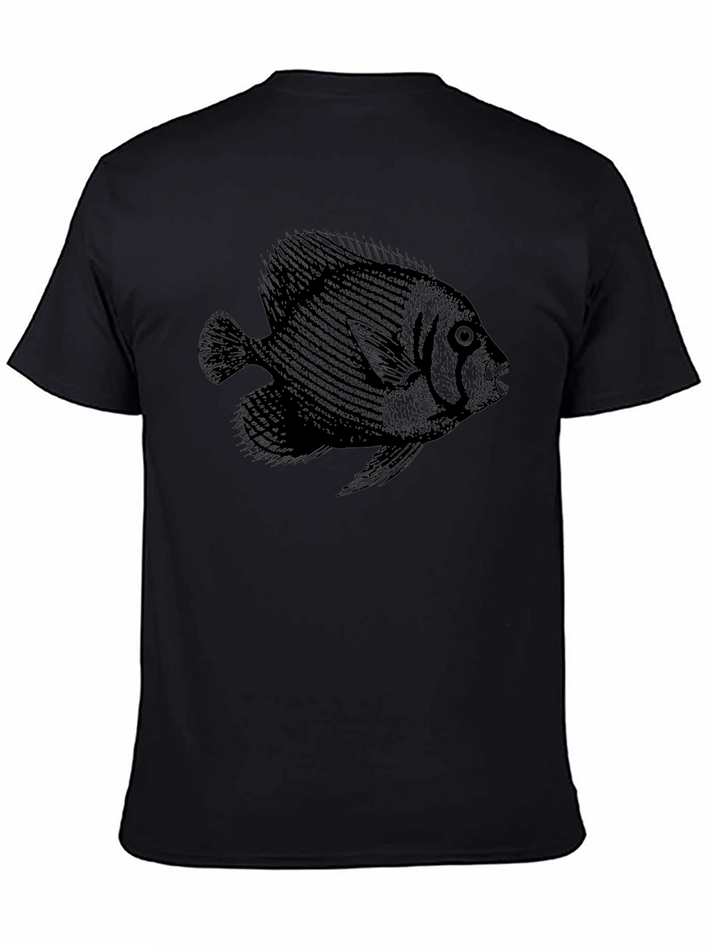 Black Fish Graphic T-Shirt - Unisex