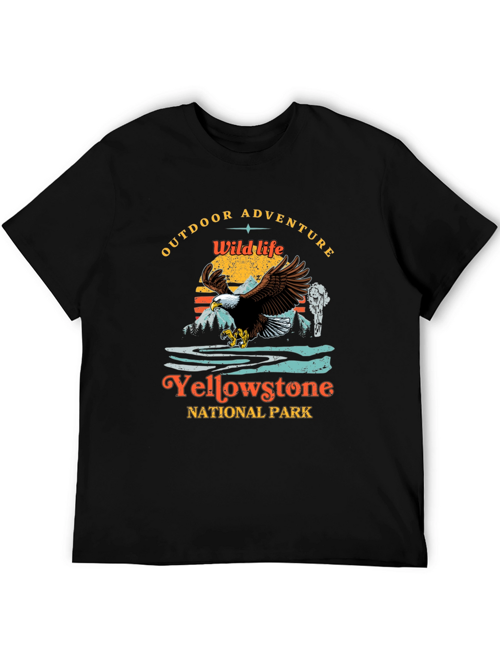 Yellowstone National Park Outdoor Adventure T-Shirt