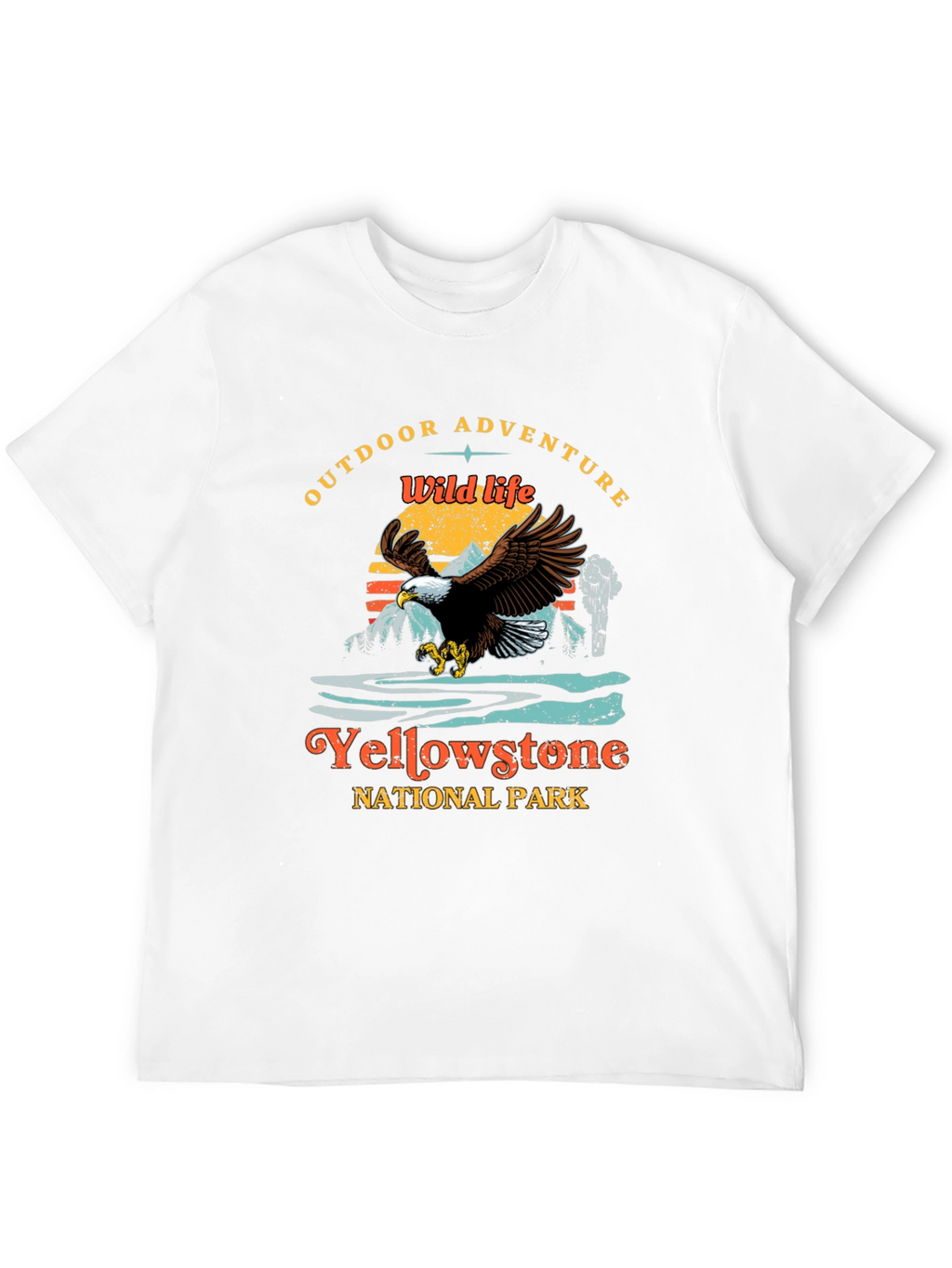 Yellowstone National Park Outdoor Adventure T-Shirt