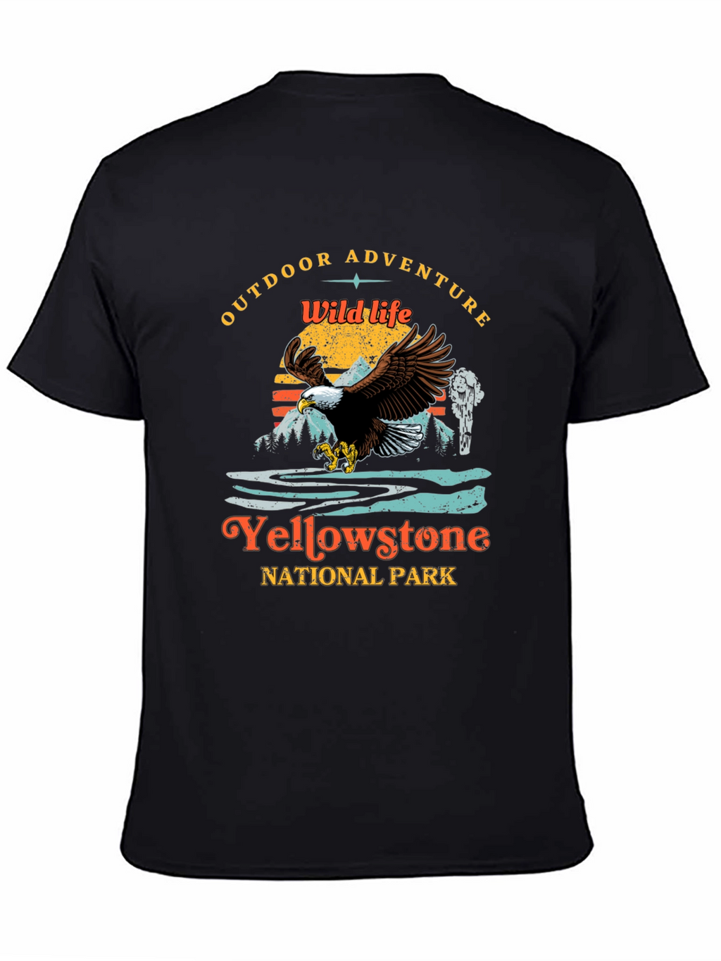Yellowstone National Park Outdoor Adventure T-Shirt
