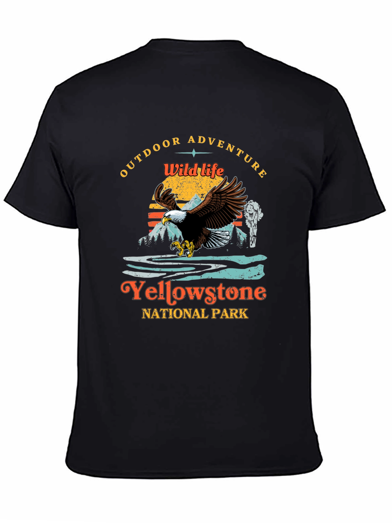 Yellowstone National Park Outdoor Adventure T-Shirt