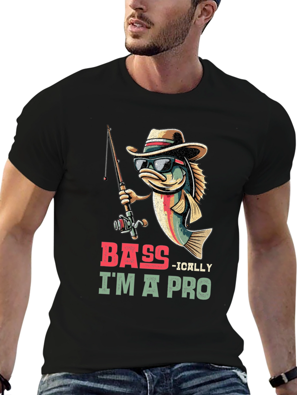 Bass-ically Im a Pro T-Shirt