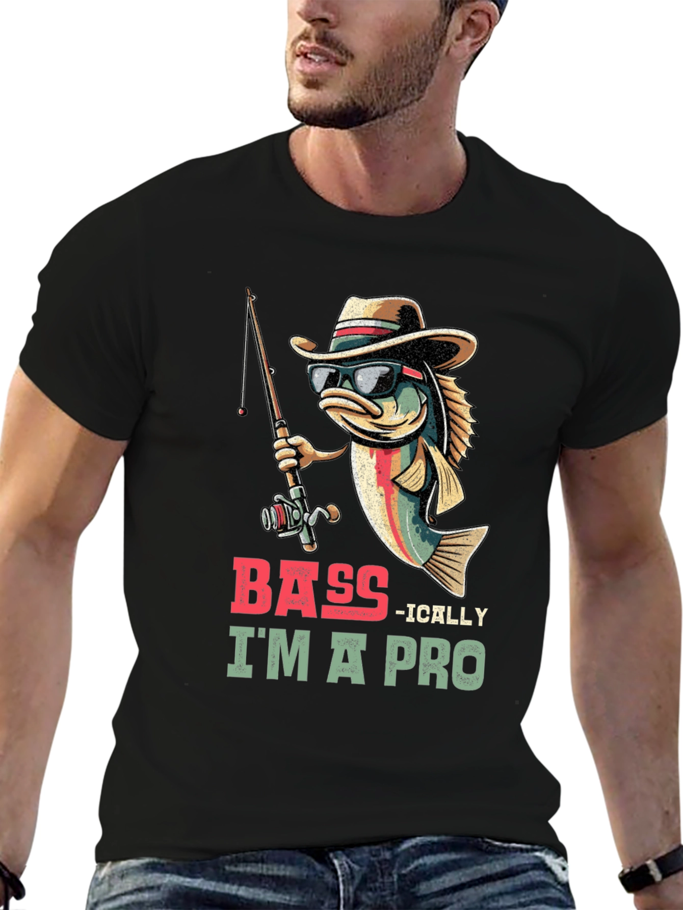 Bass-ically Im a Pro T-Shirt
