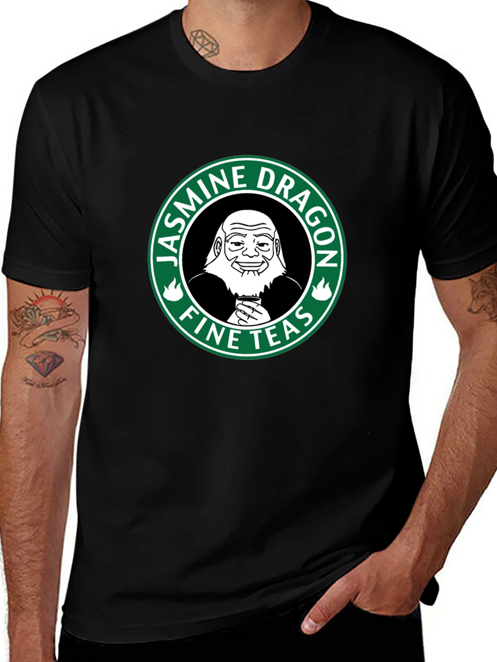 Jasmine Dragon Fine Teas Graphic T-Shirt