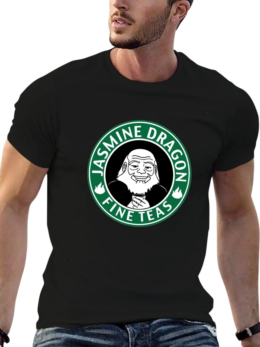 Jasmine Dragon Fine Teas Graphic T-Shirt