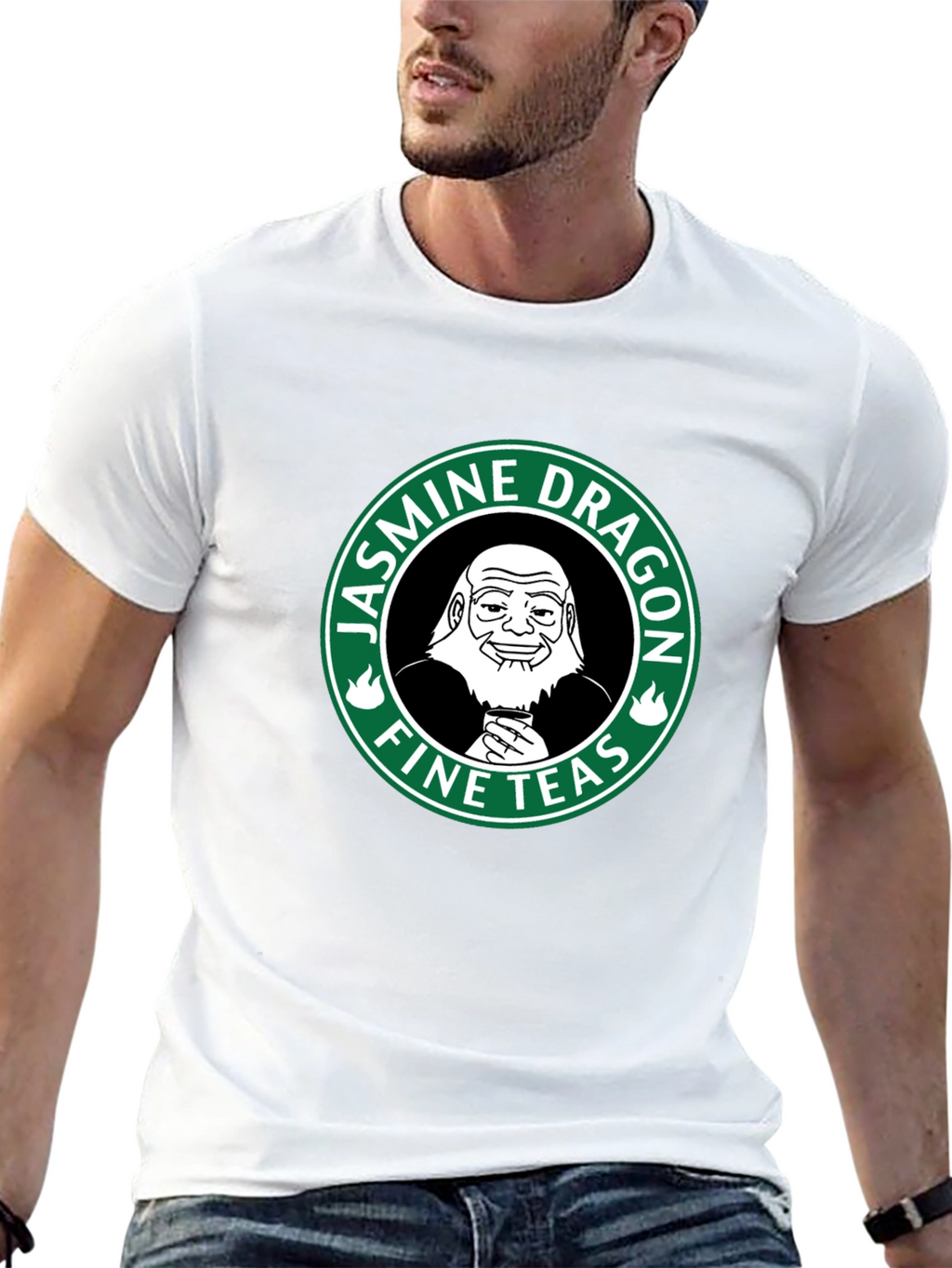Jasmine Dragon Fine Teas Graphic T-Shirt