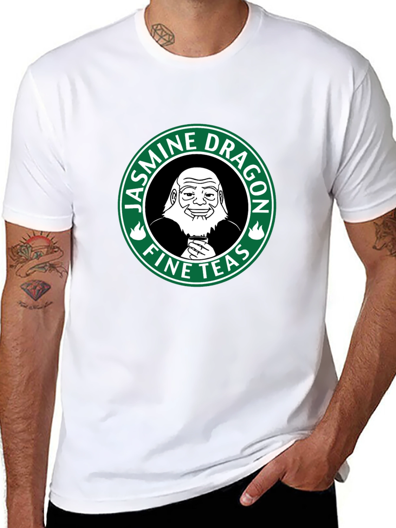 Jasmine Dragon Fine Teas Graphic T-Shirt