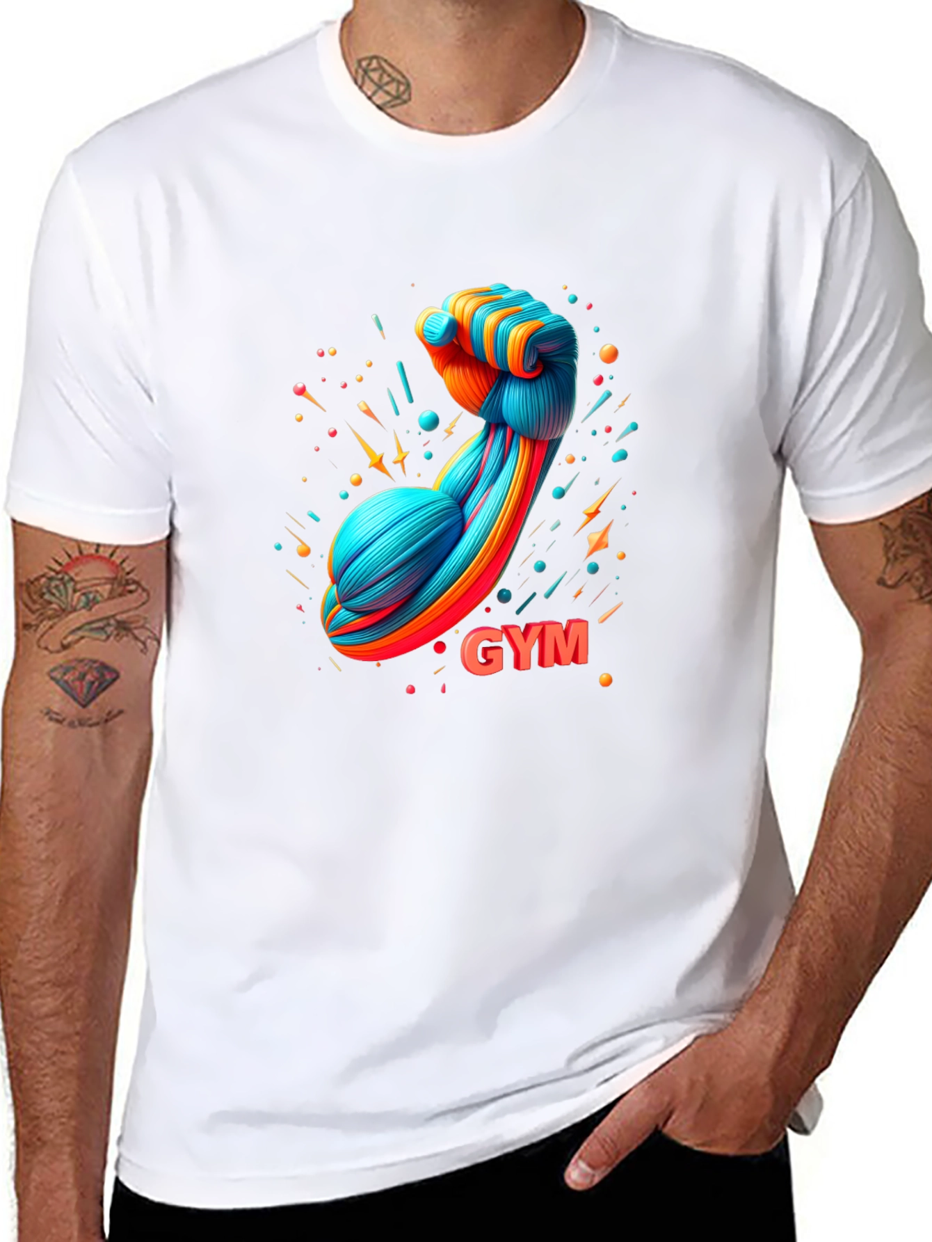 Gym Muscle Flex T-Shirt