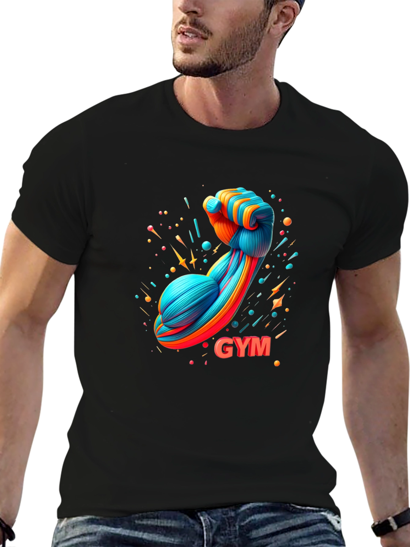 Gym Muscle Flex T-Shirt