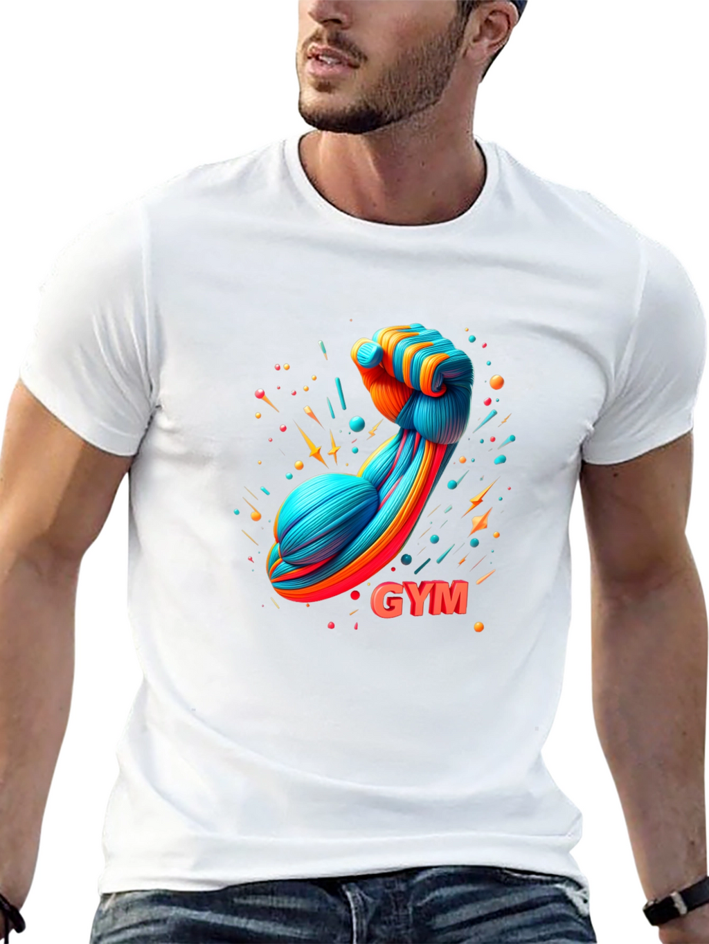 Gym Muscle Flex T-Shirt