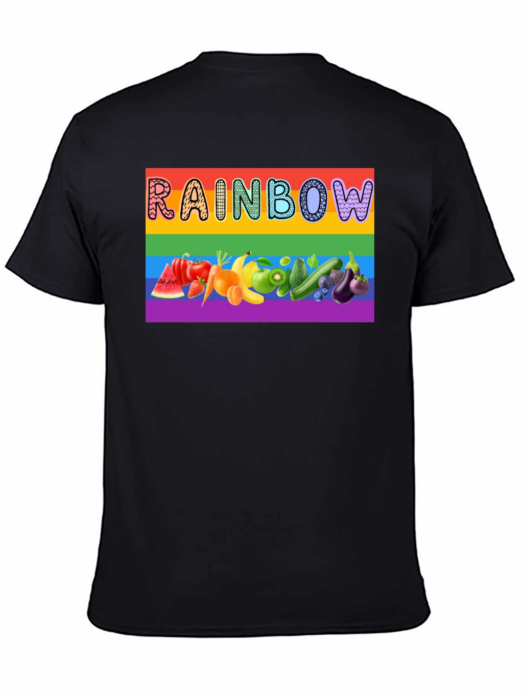 Rainbow Fruit & Veggie Pride T-Shirt
