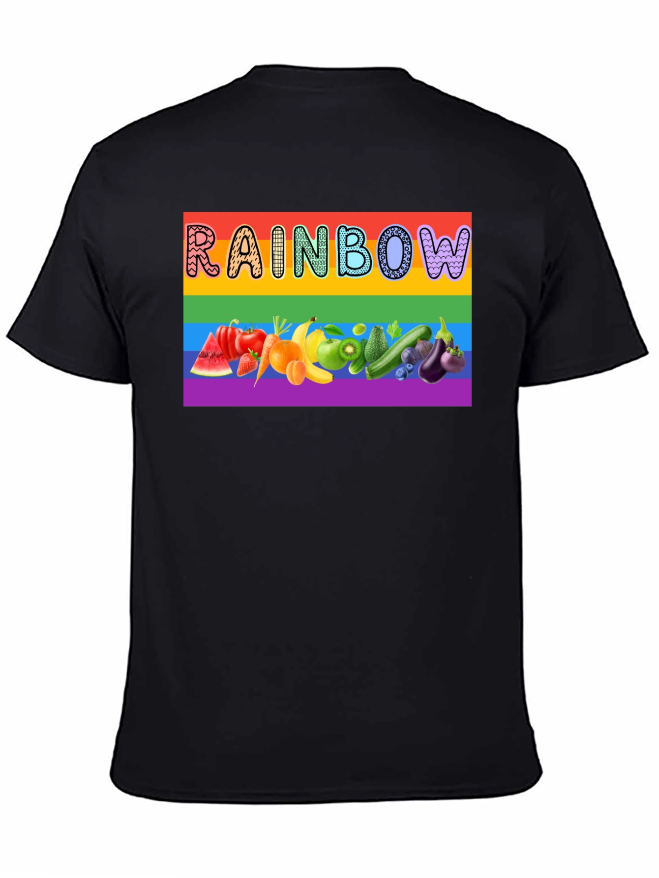 Rainbow Fruit & Veggie Pride T-Shirt