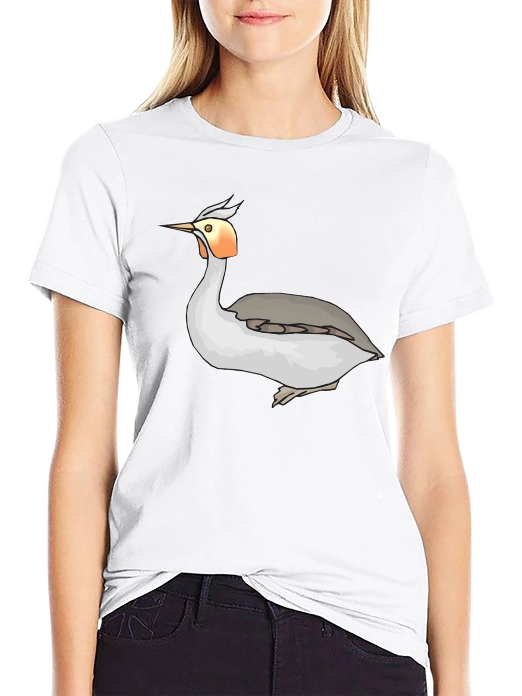 Cool Bird Graphic Tee - Black Unisex T-Shirt