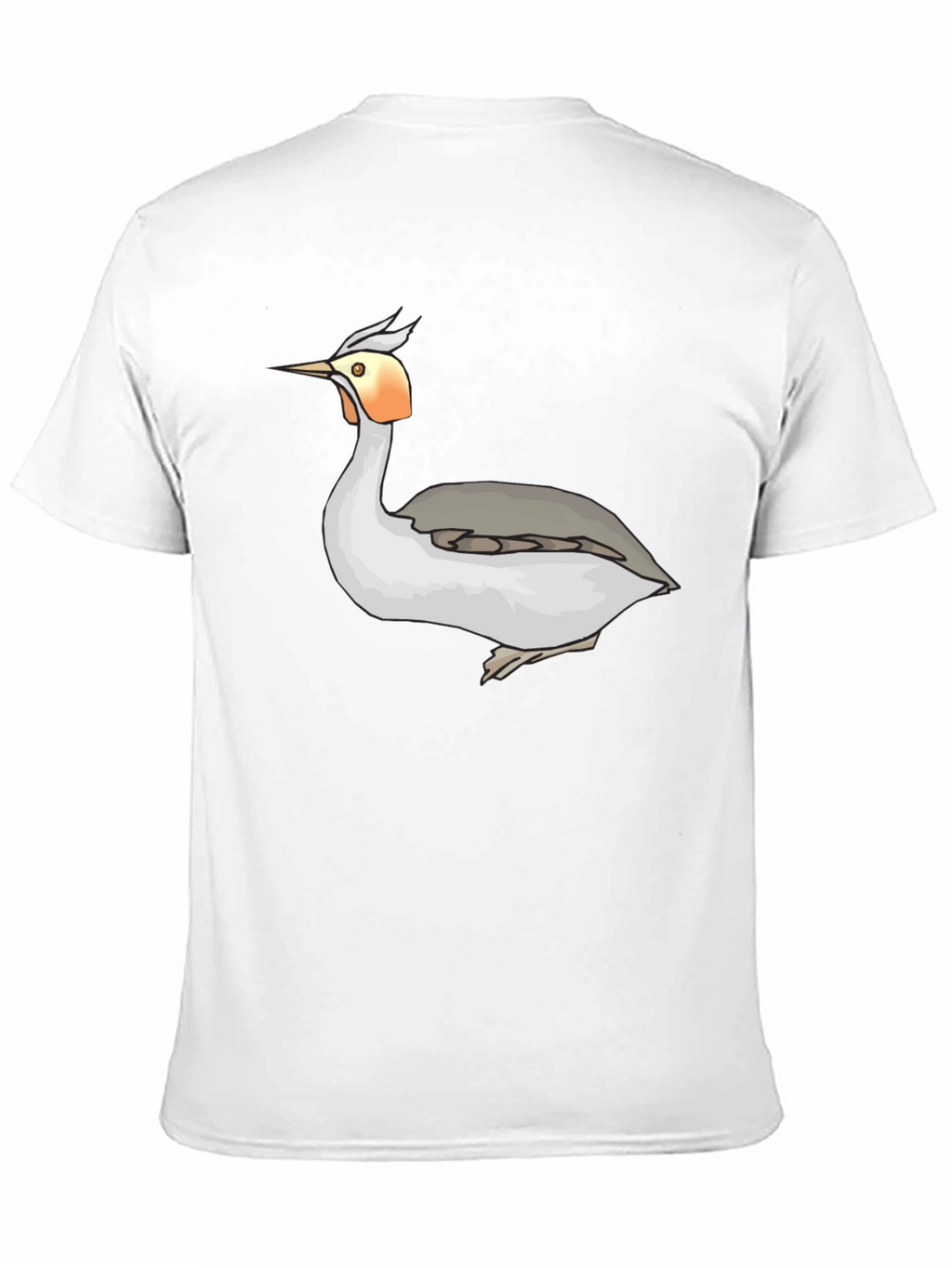 Cool Bird Graphic Tee - Black Unisex T-Shirt