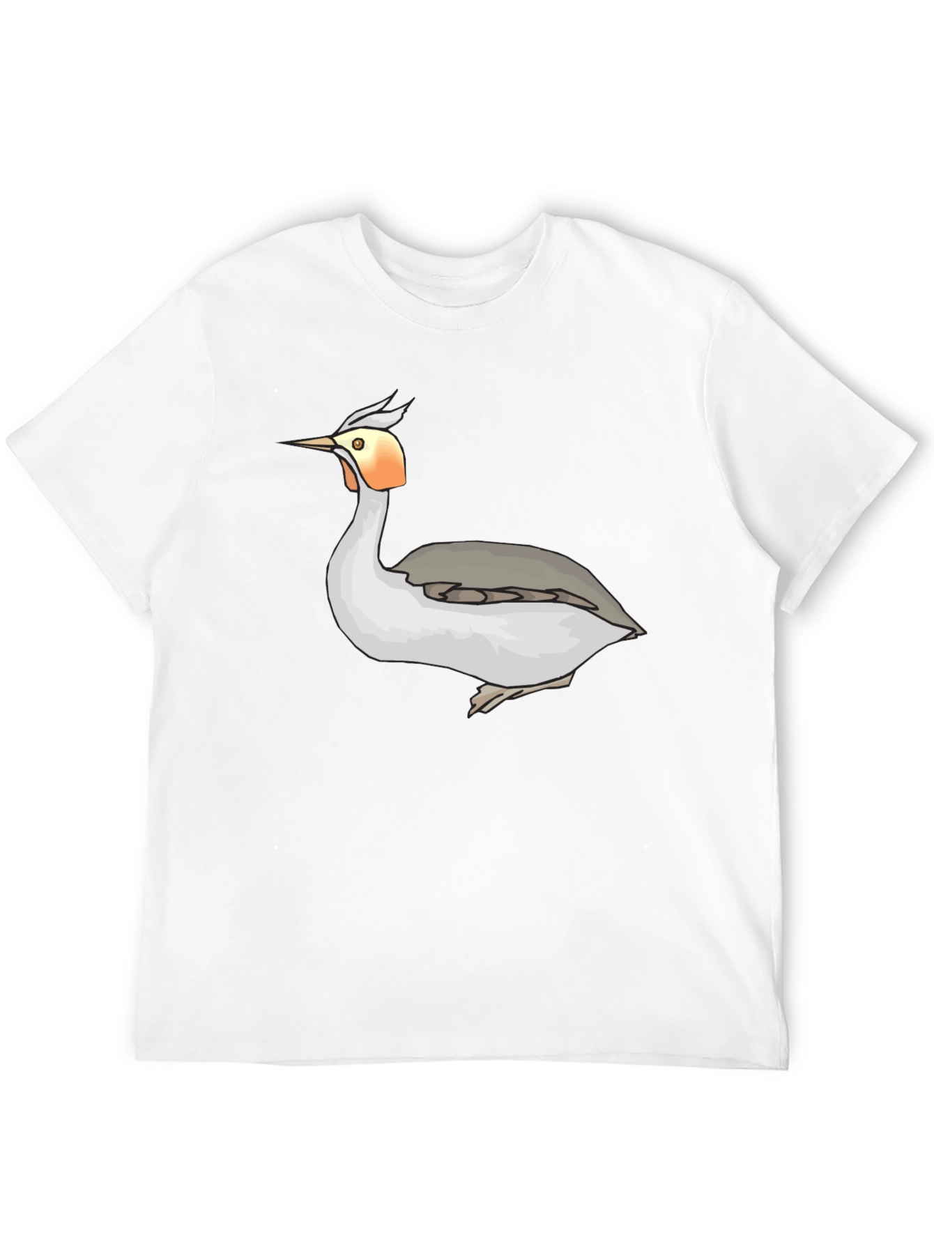 Cool Bird Graphic Tee - Black Unisex T-Shirt