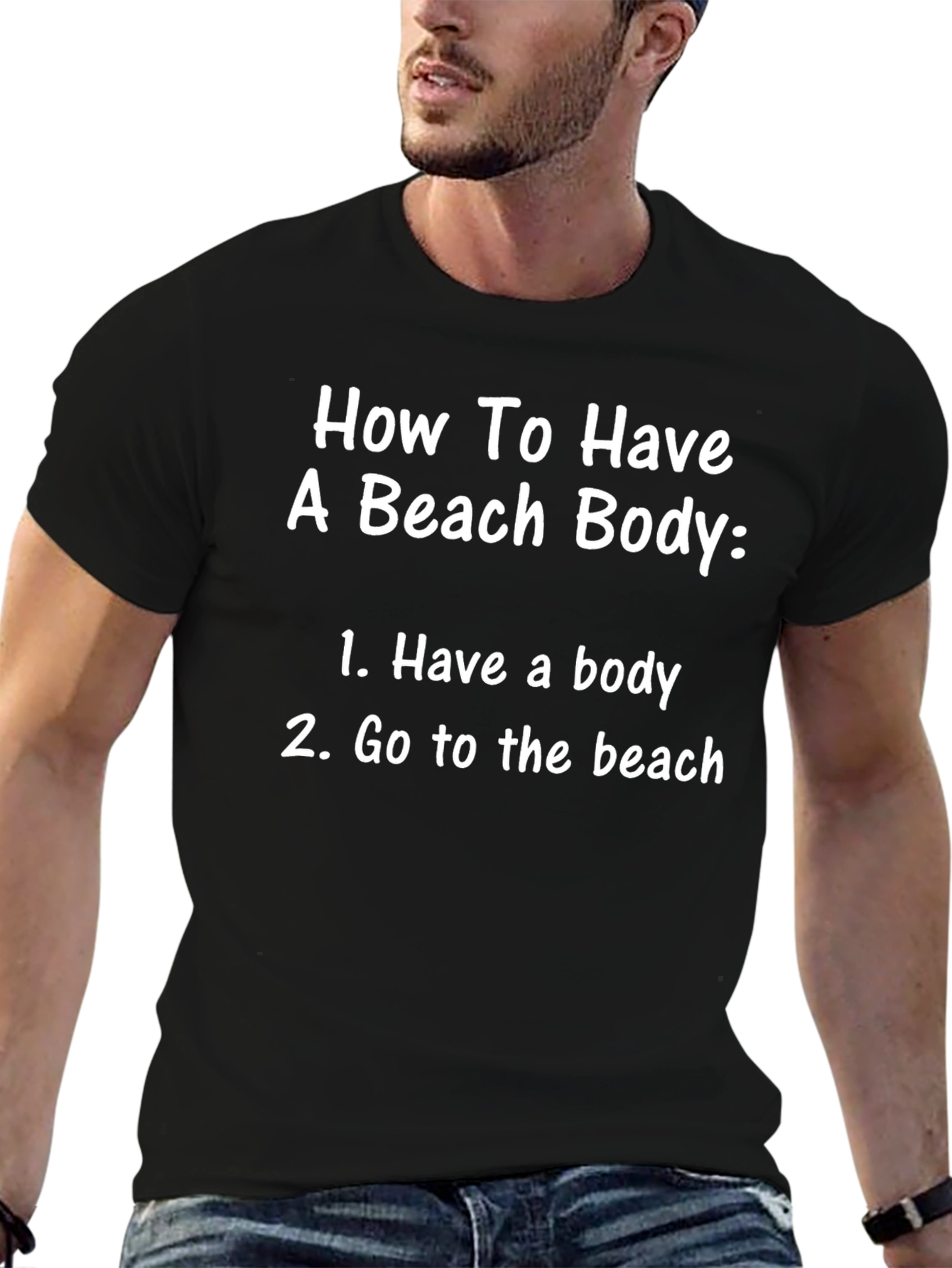 Funny Beach Body T-Shirt - Beach Ready!