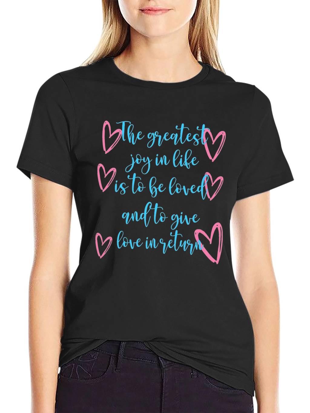 Love and Joy Graphic T-Shirt
