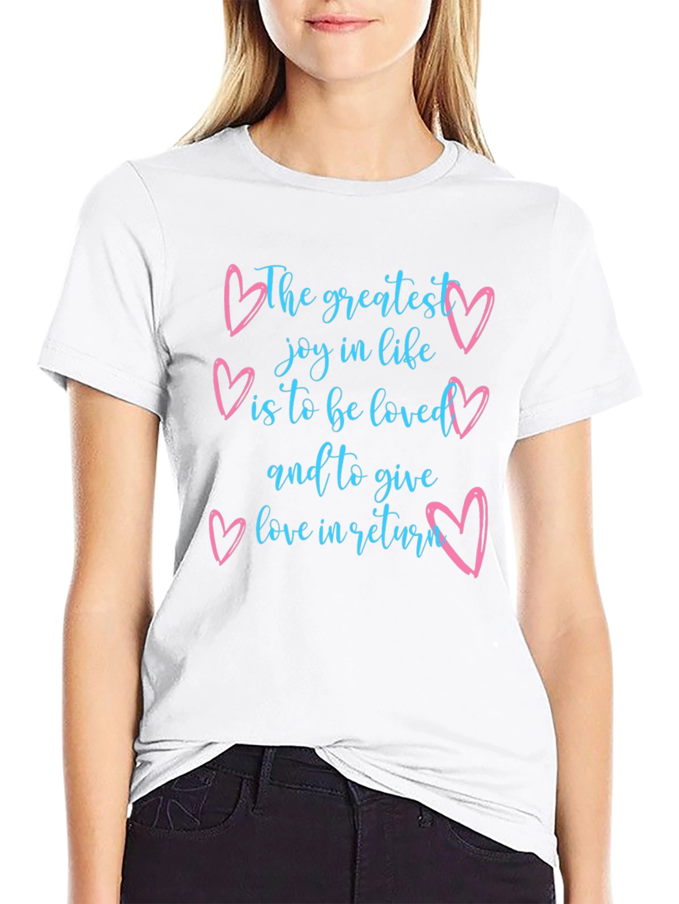 Love and Joy Graphic T-Shirt